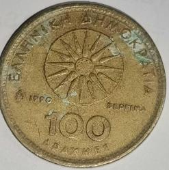 YUNANİSTAN 1990   100  DRAHMİ