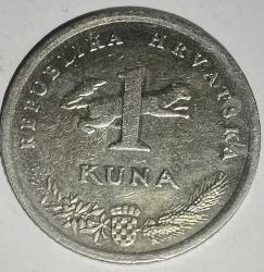 HIRVATİSTAN 1993 1 KUNA