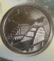 RUSYA 2019  5 RUBLE  HATIRA PARA KIRIM KÖPRÜSÜ