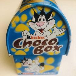 KİNDER çikolata teneke kutu CHOCO BOX