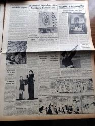 Vatan Gazetesi - 19 Şubat 1955 - Ahmet Emin Yalman Köşe Yazısı - Bütçe Müzakereleri Dün Başladı - Türk Alman Ticaret Anlaşması İmzalandı - Karaborsacılara Kara Haber Turistler Dövizlerine Prim Verilecek - Celal Bayar Pakistan'da Hararetle Karşılandı - Havayolları Pan American İle Geniş Ölçüde İşbirliği Yapacak - İstanbul Kumarhanelerinin İçyüzü Yazan Sadun Tanju Yazı Dizisi - Hanımın Çiftliği Yazan Orhan Kemal Yazı Dizisi - Çanakkale Zaferi Pulları Tedavüle Çıkarılıyor - Salıpazarı Liman İnşaatında Gecikme Olmayacak - İlk Türk Traktörü Mart'ta Satışa Çıkarılıyor - Milliyetçi Uçaklar Dün Kızıllara Hücum Etti - Gazeteci Ceyn Arden'in Maceraları Çizgi Roman - Hoş Memo Karikatür - Şah İsmail Yazan Feridun Fazıl Tülbentçi Yazı Dizisi - Suni Elmas İmali Nihayet Mümkün Olabildi - Sir Julius Levy'nin Yükselişi Yazan Daphne Du Maurier Yazı Dizisi - Türkiye'ye Tuzak Yazan İsmail Ahmedof Yazı Dizisi - Bugün Emniyet Fenerbahçe İle Berabere Kalmaya Çalışacak - Panamerikan Oyunları