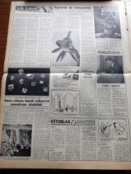 Vatan Gazetesi - 19 Şubat 1955 - Ahmet Emin Yalman Köşe Yazısı - Bütçe Müzakereleri Dün Başladı - Türk Alman Ticaret Anlaşması İmzalandı - Karaborsacılara Kara Haber Turistler Dövizlerine Prim Verilecek - Celal Bayar Pakistan'da Hararetle Karşılandı - Havayolları Pan American İle Geniş Ölçüde İşbirliği Yapacak - İstanbul Kumarhanelerinin İçyüzü Yazan Sadun Tanju Yazı Dizisi - Hanımın Çiftliği Yazan Orhan Kemal Yazı Dizisi - Çanakkale Zaferi Pulları Tedavüle Çıkarılıyor - Salıpazarı Liman İnşaatında Gecikme Olmayacak - İlk Türk Traktörü Mart'ta Satışa Çıkarılıyor - Milliyetçi Uçaklar Dün Kızıllara Hücum Etti - Gazeteci Ceyn Arden'in Maceraları Çizgi Roman - Hoş Memo Karikatür - Şah İsmail Yazan Feridun Fazıl Tülbentçi Yazı Dizisi - Suni Elmas İmali Nihayet Mümkün Olabildi - Sir Julius Levy'nin Yükselişi Yazan Daphne Du Maurier Yazı Dizisi - Türkiye'ye Tuzak Yazan İsmail Ahmedof Yazı Dizisi - Bugün Emniyet Fenerbahçe İle Berabere Kalmaya Çalışacak - Panamerikan Oyunları