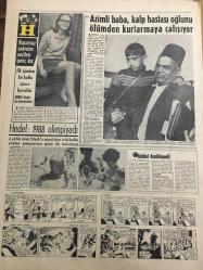 HÜRRİYET GAZETESİ 6 TEMMUZ 1967 YIL :20 SAYI :6891--Bulgaristan ,700 bin Türk 'ün göçmen olarak kabulünü  teklif etti ----Kafasının üstünde  atom patlayan Japon Barış yolcusu olarak dünyayı geziyor ---Şah ın bıraktığı  hatıra altınları  ortadan kayboldu ----BM Genel Kurulunda İsrail in Kudüs ü ilhak  kararı  kabul  edilmedi ----2 gündür  uluyan Karabaş ile Gürbüz , yemeden  -içmeden kesildiler ---Komünizm faaliyeti göstermekten  sanık :Aziz Nesin Adliye ye sevk edildi ---Kömür haline gelen iki  çocuğu kurtarmak isteyen baba yandı ---Kayakçılar  Erciyes in tepesinde eksi 13  derece  çalışıyor ----Çombe nin Komandoları  Paraşütle  Kongo ya indi ---Yeni öğretim yılında ilkokul mezunları açıkta kalmayacak----Aden de Arap Milliyetçileri  6 İngiliz askerini idam etti ---Değerli Sanatkar :Bedia Akartürk ---Gellins 'in Peperji si  1. oldu ---Korkulu geceler geçirdik ---Beşiktaş -Rapid --Azimli baba ,kalp hastası oğlunu ölümden kurtarmaya çalışıyor ---
