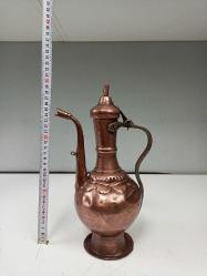 Antika Nadir Osmanlı Dönem Minyatür Bakır İbrik
