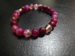 Akik Taşı Faset Kesim 8 mm Natural Doğaltaş Bileklik