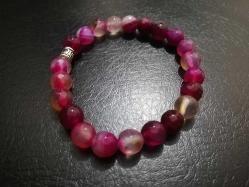 Akik Taşı Faset Kesim 8 mm Natural Doğaltaş Bileklik