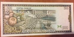 SURİYE 500 PAUND 1998  ÇİL  KAĞIT PARA