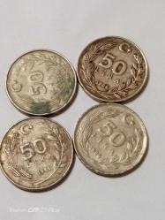 TÜRKİYE CUMHURİYETİ 50 LİRA 1986 (4 ADET)