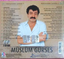 MÜSLÜM GÜRSES MAHZENDEKİ ŞARKILAR 2 CD ALBÜM