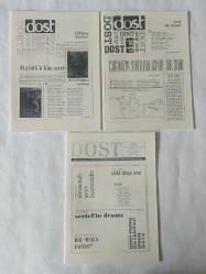 DOST DERGİSİ [3. Dizi] Yeni Dizi, Fikir ve Sanat Dergisi, 1964 - 1973, Sayı: 1 - 102 [TAKIM] / Sanatsız Kalan Bir Ulusun Hayat Damarlarından Biri Kopmuş Demektir - Atatürk.