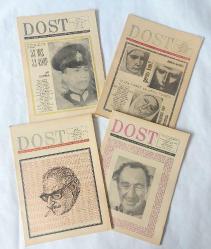 DOST DERGİSİ [3. Dizi] Yeni Dizi, Fikir ve Sanat Dergisi, 1964 - 1973, Sayı: 1 - 102 [TAKIM] / Sanatsız Kalan Bir Ulusun Hayat Damarlarından Biri Kopmuş Demektir - Atatürk.