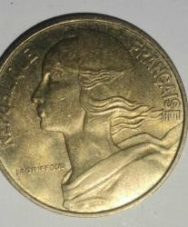 FRANSA 1984   20 CENTIMES