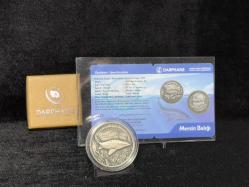 2021 Darphane Türkiye’ye Özgü Balıklar Serisi: Mersin Balığı Gümüş Hatıra Parası