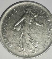 FRANSA 1973   5 FRANC