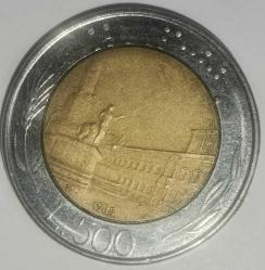 İTALYA 1985  500 LİRE