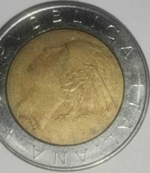 İTALYA 1985  500 LİRE