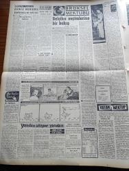 Vatan Gazetesi - 2 Haziran 1958 - De Gaulle Güven Oyu Aldı - İsmet İnönü Bugün Basın Toplantısı Yapıyor - Kıbrıs Türktür Partisi Genel Başkanı Fazıl Küçük İstanbul'da - Ahmet Emin Yalman Köşe Yazısı - Bakanlar Kurulu 8,5 Saat Süren İki Toplantı Yaptı - Adnan Menderes - Sıtkı Yırcalı - Celal Bayar - Yeni Dış Ticaret Rejimi Ağustos'ta İlan Ediliyor - Hürriyet Partili İbrahim Öktem Demokrat Parti Ve CHP Bizi Yıkmak İstiyor Dedi - Yandan Akıyor Yandan Yazan Adnan Veli Yazı Yazı Dizisi - Taş Devri Çizen Mıstık - Çakaralmaz Hafiye Çizen Eflatun Nuri - Bodrum Katları Da Dershane Olacak - Fransa'da Bir Diktatörlük Kurulabilir Mi Yazan Hıfzı Topuz - Hoş Memo Karikatür - 1958 Hububat Rekoltesi 20 Milyon Ton Olacak - Burç Falı - 58 Model Nasreddin Hoca - Dalgacı Mahmud Çizen Kim - Rüzgar Çelebi Çizen Guy Bara - Stiv Roper Çizen Saundes ve Waggon - Vefa Fenerbahçe'yi Mağlup Etti - Galatasaray Güneşspor'u 7 Gol İle Galip - Bursa Stadı Garp Meydanına Döndü - Beşiktaş Demirspor'a Mağlup Oldu
