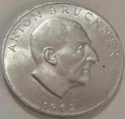 1962 - 25 Schilling (Şilin) Avusturya/ Gümüş (Ag 800 - 13 Gr.) KM#2892 (YBMA62)