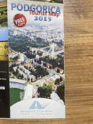 Podgorica Şehir Haritası 2015