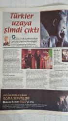 HÜRRİYET KEYİF GAZETESİ - 14 KASIM2004 - GORA - TÜRKLER UZAYDA - ÖMÜR GEDİK - TÜRKLER UZAYA ŞİMDİ ÇIKTI -  GORA ÜRÜNLERİ PİYASADA - EBRU ÇAPA - ÖMER FARUK SORAK - RÖPORTAJ - GÖLGEDE KALDIĞIMI DÜŞÜNMÜYORUM - BAŞARILI İNSANLAR BENİMLE ÇALIŞMAYI TERCİH EDİYOR - NEW YORK TİMES A GÖRE BİROL ÜNEL , MİCK JAGGER YVES MONTAND KARIŞIMI - AŞK İKSİRİ OPERASI I