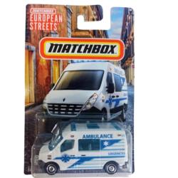 Matchbox European Streets Renault Master Ambulance