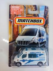 Matchbox European Streets Renault Master Ambulance