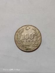 TÜRKİYE CUMHURİYETİ 100 LİRA 1987  ÇT