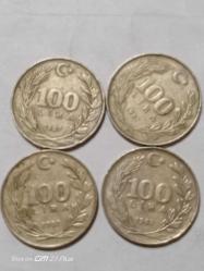 TÜRKİYE CUMHURİYETİ 100 LİRA 1987  ÇÇT