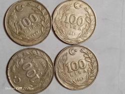 TÜRKİYE CUMHURİYETİ 100 LİRA 1987  ÇÇT