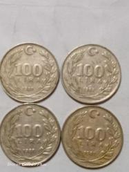 TÜRKİYE CUMHURİYETİ 100 LİRA 1987  ÇÇT