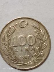TÜRKİYE CUMHURİYETİ 100 LİRA 1987  ÇÇT