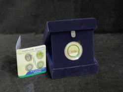 Darphane 1915 Çanakkale Köprüsü Polimer Hatıra Parası ışıklı Kadife Kutusunda