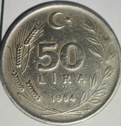 TÜRKİYE 1984   50 LİRA