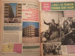Pazar Haftalık Aktüalite Sinema Tiyatro Müzik ve Magazin Dergisi - 4 Ağustos 1972 - Sayı:828 - Nebahat Çehre - Sevda Ferdağ - Nebahat Çehre'nin kotra aşkı - Eylül'de Avrupa'ya gidiyor - Ertem Göreç - Kartal Tibet - Mine Mutlu'ya film yasağı konulmaz - Kunt Tulgar - Pınar Çelebi - Doğan Tamer - Süleyman Turan - Sevda Ferdağ - Turneler Kraliçesi - Mine Soley Yeşilçam'ın en çok turne yapan yıldızı - Türkan Şoray - Tursil Deterjan Reklamı - Sezer Güvenirgil - Tunç Oral - Yeşilçam'da kıyım başladı - Alev Akakar - Behçet Nacar - Funda Ege - Ceyda Karahan - Oktar Durukan - Sami Tunç - Erdo Vatan - Bahar Erdeniz'in deniz rejimi - Uğur Güçlü baba oldu fotoğraf ve haberi - Tam Takım Dergi