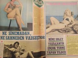 Pazar Haftalık Aktüalite Sinema Tiyatro Müzik ve Magazin Dergisi - 4 Ağustos 1972 - Sayı:828 - Nebahat Çehre - Sevda Ferdağ - Nebahat Çehre'nin kotra aşkı - Eylül'de Avrupa'ya gidiyor - Ertem Göreç - Kartal Tibet - Mine Mutlu'ya film yasağı konulmaz - Kunt Tulgar - Pınar Çelebi - Doğan Tamer - Süleyman Turan - Sevda Ferdağ - Turneler Kraliçesi - Mine Soley Yeşilçam'ın en çok turne yapan yıldızı - Türkan Şoray - Tursil Deterjan Reklamı - Sezer Güvenirgil - Tunç Oral - Yeşilçam'da kıyım başladı - Alev Akakar - Behçet Nacar - Funda Ege - Ceyda Karahan - Oktar Durukan - Sami Tunç - Erdo Vatan - Bahar Erdeniz'in deniz rejimi - Uğur Güçlü baba oldu fotoğraf ve haberi - Tam Takım Dergi