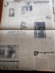 Vatan Gazetesi - 25 Nisan 1957 - Başvekil Adnan Menderes Kıbrıs'a Dair Görüşünü Açıklayacak - Kıbrıs Mitingi Pazar Günü Diyarbakır'da Yapılıyor - Amerikalı Genç John Rodney Nash'ın Uçaktan Nasıl Düştüğü Araştırılıyor - Temyiz 5. Ceza Reisi Necmettin Arvas Emekliye Çıkarıldı - İran'da Nevruz Bayramı - Sahte Pasaportçular Dün Tevkif Edildiler - Kıbrıs İçin Kuvayi Milliyeliler Hazır - Merzuka Akçam Tekrar 30 Yıl Hapse Mahkûm Edildi - Çanakkale Türk'ün Kahramanlık Destanı Yazan Alan Moorehead Yazı Dizisi - Eflatun Kız Yazan Nihal Yeğinobalı Yazı Dizisi - Edebiyatımızda Şiir Çevirileri Ve Yeni Bir Antoloji Kitabı - Ramazan Köşesi - Havalarda 70.000 Kilometre Yazan Ahmet Emin Yalman - Maksim Bar Yıldızı Ve İstanbul Kolin Mur'u Hala Alkış Topluyor - 1001 Gece Masalları Hazırlayan Suat Taşer Yazı Dizisi - Batakhane İnsanları Yazan Adnan Veli Yazı Dizisi - Galatasaray Beşiktaş'ı 2 0 Mağlup Etti - Basketbolda Amerika Namzetleri 64 43 Yendi - At Yarışları Programı - Buk Rocers  Çizen Rick Yager