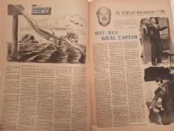 Pazar Haftalık Aktüalite Sinema Tiyatro Müzik ve Magazin Dergisi - 6 Mart 1965 - Sayı:441 - Genç Kız Kalbi ve Yenilmez Yumruk Çizgi Romanı - Özcan Tekgül - Beyrut Dağlarında Striptease yapıyor - Aşk Korkusu Fotoromanı - Boncuk Çizgi Romanı - Sinema Haberleri - Elke sommer - Doktor Kilder ve Kırık Kalp Çizgi Romanı - Yüzbin öpücüğü binlerce kız bölüştü - Kanepede iki kişi - Zeynep Berk - Hanımlarla başbaşa - Nicole Bernard - Cehennemde Bir Melek - Jean Sherman - Bu yıldızları ben meşhur ettim - Osman Faruk Seden - Onu Ben Kral Yaptım - Ayhan Işık - Bu haftaki yıldızınız - PURO Sabun Reklamı - Kalpten kalbe - Thea Fleming - Hasbi Tembeler Çizgi Romanı fotoğraf ve haberi - Tam Takım Dergi