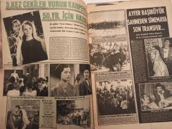 Pazar Haftalık Aktüalite Sinema Tiyatro Müzik ve Magazin Dergisi - 19 Ekim 1973 - Sayı:891 - Seyyal Taner - Funda Balcı - Sezer sezin - Hale Soygazi - Hülya Koçyiğit - Ayfer Başıbüyük sahneden sinemaya son transfer - Uğur Güney - Yıldırım Gencer - Cüce Hasan - şantöz Monika - Alpay Karatekin - Candan Evren - Alev Erdi - Fred Tabah - Ahmet Biner - Fatih Pasiner - Aydan Sagay - Ebru Işıl - Mimar Engin - Fecri Ebcioğlu - Ali Duyarlar - Arif Sami Toker - ANUŞKA - Mesut Engin - Fatma Girik - Funda Balcı - Özden Yüce -Aytaç Arman - Hayati Hamzaoğlu - Tülin Örsel - Sevda Ferdağ iddiaları reddediyor - Kaleci Yasin - Beşiktaşlı Tayfun - Emel Sayın - Mine Soley - Helga Minelli Dev Posteri - Esen Püsküllü - Seher Şeniz aşklarına veda edip Amerika'ya uçuverdi - Dursun Salkım - Zuhal Aktan - Cüneyt Arkın - Arif Monyas - Zuhal Aktan'ın kalbindeki yeni aşkı - Şenol Öztürk - İlknur Taçbaş'ın fendi, Nevin Nuray'ı yendi - Muhterem Nur'un macera dolu hayatı fotoğraf ve haberi - Posterli Tam Takım Dergi