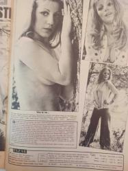 Pazar Haftalık Aktüalite Sinema Tiyatro Müzik ve Magazin Dergisi - 8 Haziran 1973 - Sayı:872 - Gönül Yazar - Sylvia Carmen - 10. Antalya film şenliği başladı - Murat Köseoğlu - Nejat Saydam - Melih Sertesen - Yıldırım Önal - Sevda Ferdağ - Tülin Örsek - Muhterem Nur - Turgut Özatay - Salih Güney - Esen Püsküllü - Sevda Karaca - Kartal Tibet - Osman Alyanak - Yıldırım Önal - Ahmet Özhan - Berker İnanoğlu - Zeynep Değirmencioğlu - Işık Yavuz - Melek Görgün - Yılmaz Şerif - Levent Çakır - İrem Doğan - Göksel Arsoy - Ülkü Özen - Filiz Akın - Emin Özberk - Nevin Bozbora - Cavidan Somerson - Mualla Onum - Sabahat Ataç - Nebahat Kılıç - Erol Tarhan - Nurettin Hancı - Mustafa Bozkurt - Necmi Akça - Hayri Caner - Pervin Par - Tamer Yiğit'i kayınpederi bir türlü affetmiyor - Rukiye Bayrak - Salata 1 Yaşında Karikatürü - Yeşilçam'ın aşk albümü - Eva Bender - Cihangir Gaffari - Gül Tener şarkıcılığı bırakmak niyetinde - Beyaz perde ağır bastı - Dergi Tam Değildir Sadece 12 Sayfası Mevcuttur