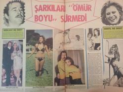 Pazar Haftalık Aktüalite Sinema Tiyatro Müzik ve Magazin Dergisi - 27 Ekim 1972 - Sayı:840 - Seyyal Taner - Nadia - Feyzi Tuna - Burhan Tekinliğ - Salih Güney - İpek Güney - Kuzey Vargın - Zuhal Tan, Nil Göncü'nün ardından Yeşilçam bir kurban daha verdi - Nil Başak - Ender Çerçioğlu - Fotojeni güzeli başrole çıktı - Behçet Nacar - Tursil Deterjan Reklamı - Kerem Bozbay - Zeynep Değirmencioğlu - Elia Kazan - Zeynep Değirmencioğlu - Şarkıları ''Ömür Boyu'' sürmedi - Berkant - Serpil Örümcer - Bayan Bacak - Nadia'nın şansı yaver gidince eski plak satıcısı başrol oyuncusu oldu - Seyyal Taner Avrupa'da plak kapağı modeli oldu - Operacı Altan Günbay sinemanın en ateşli ''aşk ilahı'' oluverdi - Altan Günbay - Türkan Erdem fotoğraf ve haberi - Tam Takım Dergi