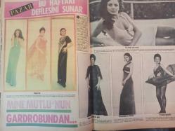 Pazar Haftalık Aktüalite Sinema Tiyatro Müzik ve Magazin Dergisi - 24 Kasım 1972 - Sayı:844 - Arzu Okay - Janetta - Rejisörün de rejisörü var - Türkan Şoray - Şerif Gören - Yılmaz Güney - Mehmet Sarper - Tunç Tüfekçi - Orhan Sölpük - Füsun Önal - İlhan Sarvan - Filiz Erentok - Güzin Tezcan - Perihan Yurdabayrak - Ayhan Ozon - Münevver Çarmıklı - Fahri Atabey - Cemil Özbek - Coşkun Özarı -AİDA Ağda Reklamı - Tursil Deterjan Reklamı - Sevda Ferdağ - Tamer Yiğit - Mine Mutlu'nun gardrobundan - Esmeray - Fatma Girik - Türkan Şoray - Sinemada sahnede her zaman kendi hayatında sessiz sedasız gidiyor - Karmenler çiftleşince - Melek Görgün - Feri Cansel - Semih Evin - Engin Çağlar - Gitti Melek... Geldi Cansel - Hülya Tuğlu - Hayati Hamzaoğlu - Hulisi Kentmen - Hakan Balamir - Hamit Yıldırım - Hülya Darcan - Meral Zeren sinemada sessiz ve derinden gidiyor - Gemisini yürüten kaptan fotoğraf ve haberi - Tam Takım Dergi