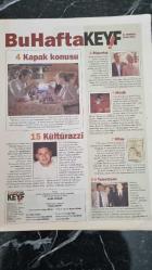 HÜRRİYET KEYİF GAZETESİ - 11 TEMMUZ 2004 -CAZİBE KONULARI - 007 AŞKIN HİZMETİNDE -PEMBE PANTER STEVE MARTİN İLE DÖNÜYOR - JEAN RENO 11 EYLÜLDE TÜRKİYE YE GELİYORUZ - SONY İLE TİME WARNER KÜKREYEN ASLANIN ARŞİVİ İÇİN KAPIŞTI - ORAY EĞİNE ÖNCE SOSYETE SAHİP ÇIKTI - PACO DE LUCİA 14 BİN DOLARLIK HALI ALDI - HIFZI TOPUZ DEVRİM YILLAR  -