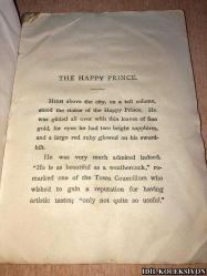 THE HAPPY PRİNCE AND OTHER TALES / OSCAR WILDE / TAUCHNİTZ EDİTİON / BERNARD TAUCHNİTZ / İNGİLİZCE KİTAP (MUTLU PRENS VE DİĞER MASALLAR) YIPRANMA VE LEKELERİ MEVCUT