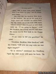 THE HAPPY PRİNCE AND OTHER TALES / OSCAR WILDE / TAUCHNİTZ EDİTİON / BERNARD TAUCHNİTZ / İNGİLİZCE KİTAP (MUTLU PRENS VE DİĞER MASALLAR) YIPRANMA VE LEKELERİ MEVCUT