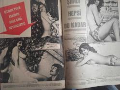 Pazar Haftalık Aktüalite Sinema Tiyatro Müzik ve Magazin Dergisi - 6 Eylül 1974 - Sayı:937 - Feri Cansel - Figen Han - Meral Orhonsay bakalım daha ne kadar dayanacak? - Tarık Akan - Deniz - Hülya Darcan - Meral Küçükerol - Sevgi Can - Semra Yıldız - Kayıplar kervanına karışan en son isim Demet Deniz oldu - Gönül Tansel Almanya'da iyice tombullaştı - Fatma Girik - Ceyhan Cem - Gamze Öz Dev Posteri - Sevda Ferdağ - Özden Yüce eskiden muz gibi soyunurdu - Behçet Nacar - Zeki Müren'den çeşitli portreler - Asil Dansöz sayısı artıyor - Prenses Fatoş - Justin İgnizio, Mr. Sotiri - Prenses Banu'dan sonra şimdi de Prenses Fatoş fotoğraf ve haberi - Posterli Tam Takım Dergi