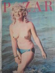 Pazar Haftalık Aktüalite Sinema Tiyatro Müzik ve Magazin Dergisi - 30 Ağustos 1974 Sayı:936 - Pakize Suda - Gönül Tansel - Bahar Erdeniz, Ajda Pekkan'ın eski eşine el koydu - Coşkun Sapmaz - Yonca Yücel son günlerde sürekli olarak futbolcu sevgili değiştiriyor - Fenerbahçeli Mustafa - Seyyal Taner ödenmeyen bonolar yüzünden Yeşilçam'a rest çekti - Türkan Şoray - Müşerref Tezcan - Leyla Sayar Dev Posteri - Yeşim Yükselen - Feri Cansel işini bilir - 11. Antalya Film Şenliği Başlarken - Yalnız ve Çıplak İlknur Taçbaş fotoğraf ve haberi - Posterli Tam Takım Dergi