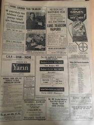 HÜRRİYET GAZETESİ 18 ŞUBAT 1965  YIL :17 SAYI :6036--AP lideri Demirel Başbakan Yardımcısı Oluyor --Salihli ,Allah ın  gazabına uğradı ---Ürgüplü Türkiye nin 15 .Başbakanı ---Bu işi neticelendirmek  için kendini  helak eder ---Anadolu da antika eşya arayan Alman genci bir köylü kıza aşık oldu --Ürgüplü nün eşi ne çok dostumuz  varmış dedi ----Şehir su sıkıntısını önlemek için 540 milyon lira lazım --Türkiye turistlerin  istilasına uğrayacak ---İtalya liginde futbol faciası ---Ordu Takımımız İran 'ı 1-0 yendi --Fenerbahçe İzmir takımlarından  değil ,hakemlerden korkuyor ---Galatasaray  Ankara ya gitti ---Milli Takım Kadrosu Martta Açıklanacak ---Lefter in  tabiiyet değiştirmesi  için de gizli faaliyet gösteriliyor ---Ürgüplü nün Albümünden --