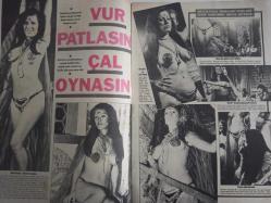 Pazar Haftalık Aktüalite Sinema Tiyatro Müzik ve Magazin Dergisi - 5 Temmuz 1974 - Sayı:928 - Seher Şeniz - Anuşka - Sertaç Karan - Behçet Nacar - Gülgün Erdem - Özden Yüce - Danyal Topatan - Cevat Kurtuluş - Zeki Tüney - İhsan Gedik - Oktar Durukan - Zeyno Çilem evli sevgilisinden ayrıldı - Aziz Sarıkaya - ''Anneannelerin en güzeli benim, aksini söyleyen beri gelsin'' - Sevim Tuna - Liz Taylor - Sheila - Müşerref Tezcan Dev Posteri - Leyla Sayar - Liz Taylor ''Aşklarım ve Kocalarım'' - Şevket Kazan, Kartal'da ''Din Görevlileri Derneği Başkanı'' iken - Şevkat Kazan'ın basın sansürü hakkında halk ne diyor? - Recai G. Okandan - Ümit Utku - Nahit Emiroğlu - Yılmaz Savaşçı - Fuat Büte - Cengiz Tuncer - Artin Kuran - Rebii Şenkartal - Feyzi Tuna - Piraye Uzun - Söylentiler üzerine Piraye Uzun konuştu: ''Ben hiç kimsenin yuvasını yıkmadım'' diyor - Evliliğimin içyüzü  Leyla Sayar ve eşi Sertaç  Behçet Nacar - Emel Sayın - Yalçın Gülhan - Özel Türkbaş - Ayten Alpman - Posterli Tam Takım Dergi