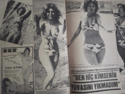 Pazar Haftalık Aktüalite Sinema Tiyatro Müzik ve Magazin Dergisi - 5 Temmuz 1974 - Sayı:928 - Seher Şeniz - Anuşka - Sertaç Karan - Behçet Nacar - Gülgün Erdem - Özden Yüce - Danyal Topatan - Cevat Kurtuluş - Zeki Tüney - İhsan Gedik - Oktar Durukan - Zeyno Çilem evli sevgilisinden ayrıldı - Aziz Sarıkaya - ''Anneannelerin en güzeli benim, aksini söyleyen beri gelsin'' - Sevim Tuna - Liz Taylor - Sheila - Müşerref Tezcan Dev Posteri - Leyla Sayar - Liz Taylor ''Aşklarım ve Kocalarım'' - Şevket Kazan, Kartal'da ''Din Görevlileri Derneği Başkanı'' iken - Şevkat Kazan'ın basın sansürü hakkında halk ne diyor? - Recai G. Okandan - Ümit Utku - Nahit Emiroğlu - Yılmaz Savaşçı - Fuat Büte - Cengiz Tuncer - Artin Kuran - Rebii Şenkartal - Feyzi Tuna - Piraye Uzun - Söylentiler üzerine Piraye Uzun konuştu: ''Ben hiç kimsenin yuvasını yıkmadım'' diyor - Evliliğimin içyüzü  Leyla Sayar ve eşi Sertaç  Behçet Nacar - Emel Sayın - Yalçın Gülhan - Özel Türkbaş - Ayten Alpman - Posterli Tam Takım Dergi