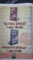 HÜRRİYET KEYİF GAZETESİ -20 HAZİRAN 2004 GERİLİM GARANTİ STEPHEN KINK YAZDI JOHNNY DEPP OYNADI. - DA VINCI ŞİFRESİ MELEKLER VE ŞEYTANLAR.- ÖMÜR GEDİK SIRADIŞI ROLLERİN ADAMI JOHNNY DEPP . - TOM HANKS KADIN AVCILARI. - YAYIN DÜNYASINDAN SON GELİŞMELER DEREK LEE RAGİN 'E KONSER SONRASI KULİSTE DOĞUM GÜNÜ ALİ CEVAT AK KOYUNLU HEDEF İBLİS . ABD BAŞKANI TÜRKİYEDE KENDİSİNİ BEKLEYEN TEHLİKENİN FARKINDMI. - MİRKELAM .